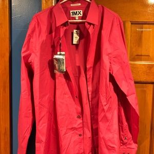 Express 1MX Button Down Dress Shirt